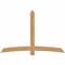 Ekena Millwork Bellingham Timber Gable Bracket, Western Red Cedar, 84"W x 56"H x 5 1/2"D x 5 1/2"F, 16/12 Pitch GBW084X56X0606BEL00SWR - alternate 1